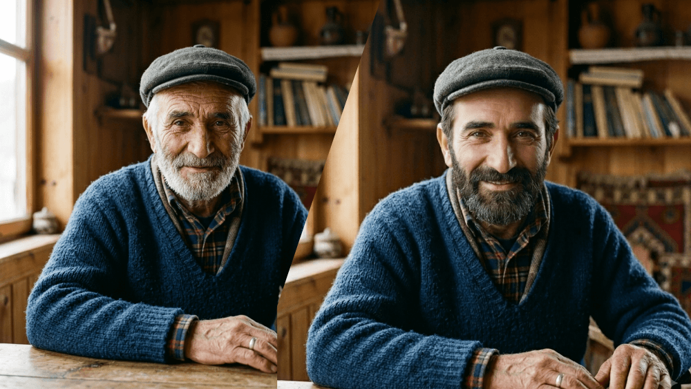 Fotoğraf Gençleştirme Promptu - Gemini Prompt