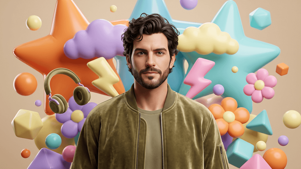 Puffy Streetwear 3D Character Portrait with Inflatable Sculptural Elements Prompt - Gemini Prompt