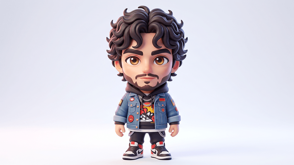 Prompt per Creare un Avatar 3D in Vinile con Personaggio Kawaii - Gemini Prompt