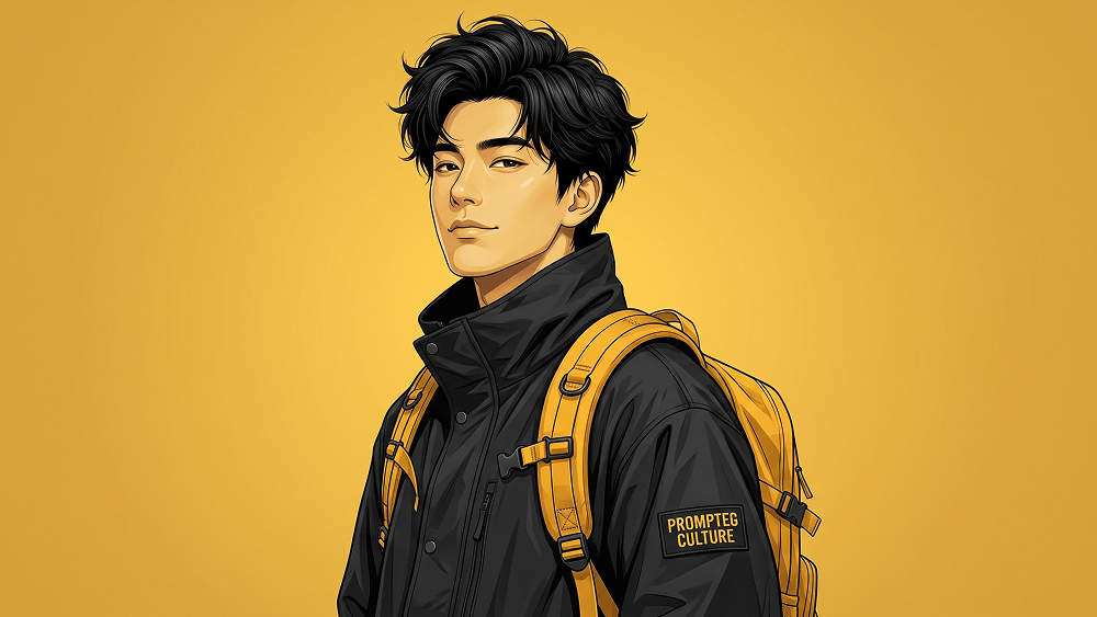 Prompt per Ritratto Digitale in Stile Anime Street Fashion - Gemini Prompt
