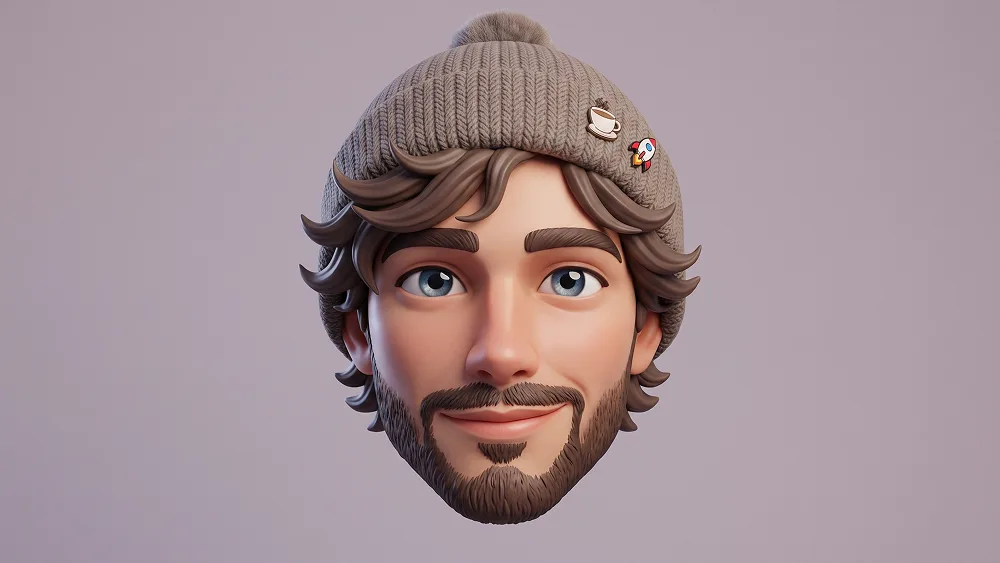 Fotoğraftan Sevimli 3D Bere Avatar Portre Promptu - Gemini Prompt