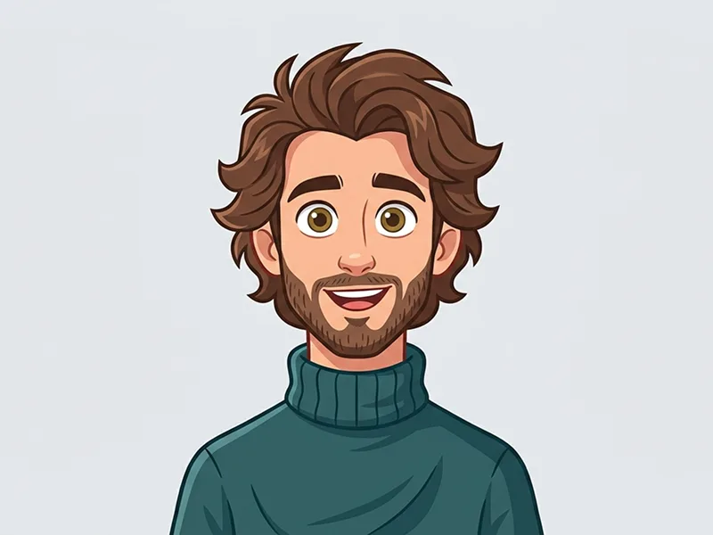 Verspielter 2D Cartoon Avatar aus deinem Foto Prompt - Gemini Prompt