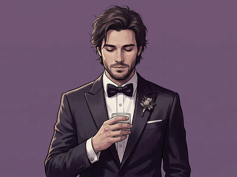 Elegant Comic Style Formal Portrait AI Photo Transformation Prompt - Nano Banana 2 Prompt