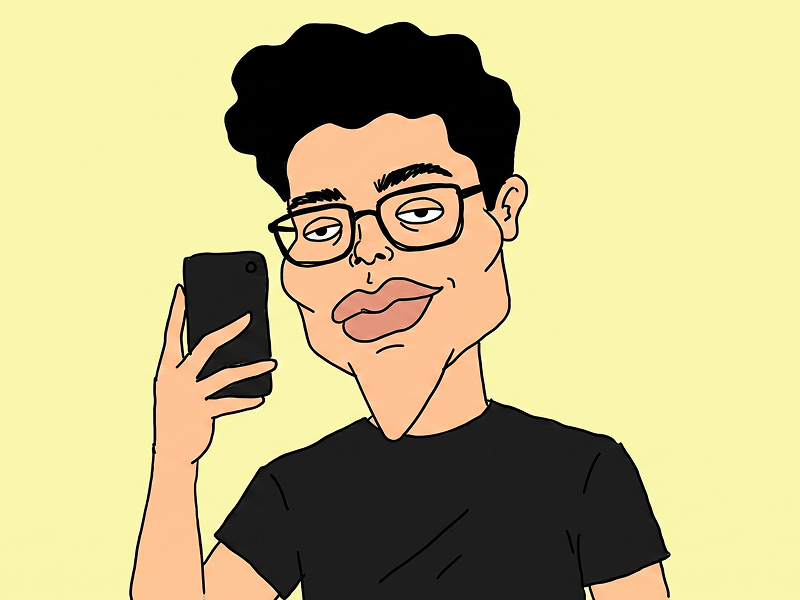 AI Prompt to Turn a Photo into an Ugly Minimalist Cartoon - Gemini Prompt