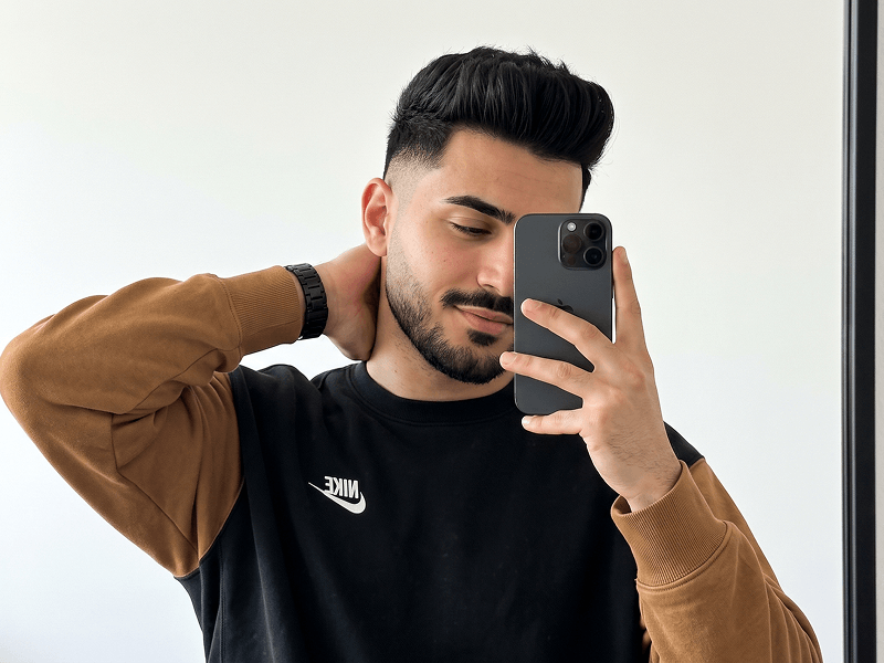 Ultra-Realistic Mirror Selfie with iPhone 15 Pro Prompt - Gemini Prompt