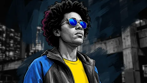 Hyper-Realistic Graphic Novel Style Cinematic Portrait Prompt - Gemini Prompt