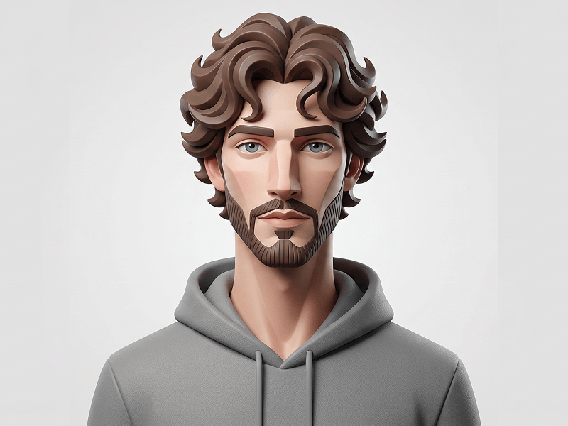 Ritratto 3D Figurina Designer Toy Prompt - Gemini Prompt