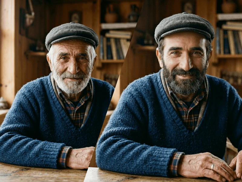 Photo Rejuvenation Prompt - Gemini Prompt